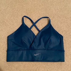 NIKE Indy Textured Shine Sports Bra